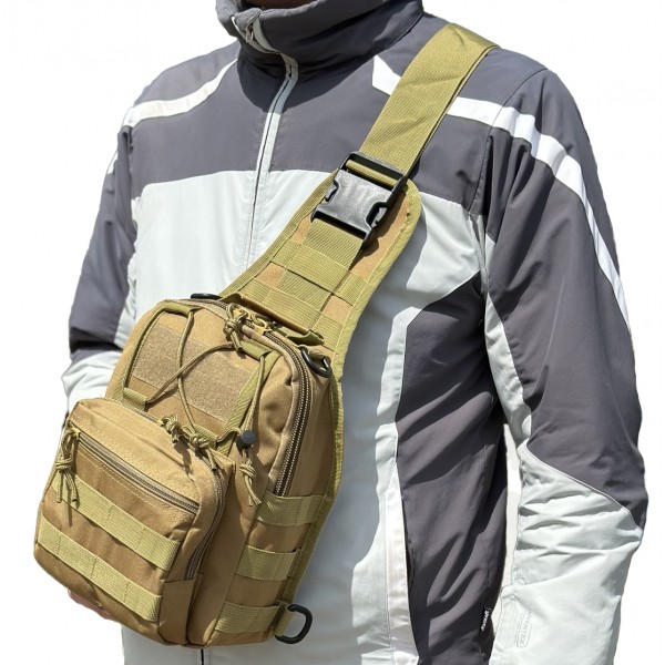 Сумка тактична плечова EDC. 7 л. Койот - 3591964 Сумка тактична плечова EDC. 7 л. Койот - 3591964