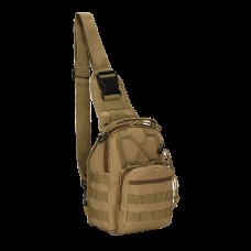 Сумка тактична плечова EDC. 7 л. Койот