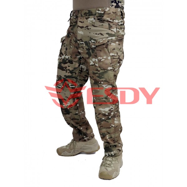 Демісезонні тактичні штани софтшел IX-7. ESDY. Мультикам CP - 3591974