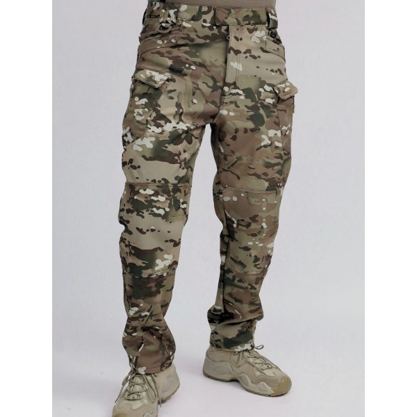 Утепленные тактические штаны софтшел IX-7. ESDY. Мультикам CP XL - 3591974 Утепленные тактические штаны софтшел IX-7. ESDY. Мультикам CP XL - 3591974