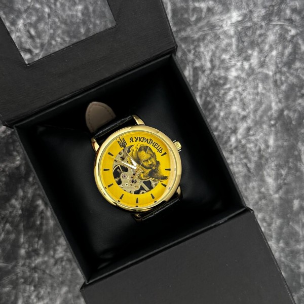 Patriot 022 Gold-Black Mechanic Я Українець - 1201-0393-30 Patriot 022 Gold-Black Mechanic Я Українець - 1201-0393-30