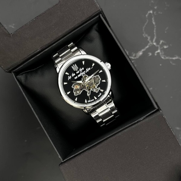 Patriot 022-3D Не Забуду Дім Silver-Black Steel - 1201-0467-30 Patriot 022-3D Не Забуду Дім Silver-Black Steel - 1201-0467-30