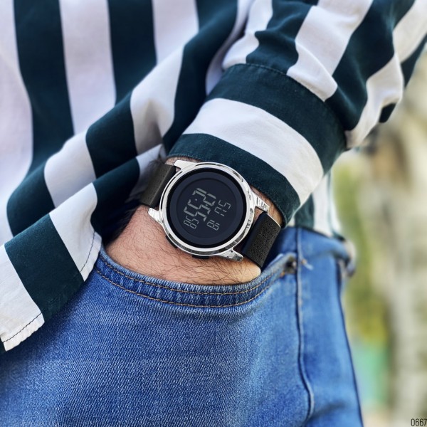 Skmei 1502SI Black-Silver - 3590054 Skmei 1502SI Black-Silver - 3590054