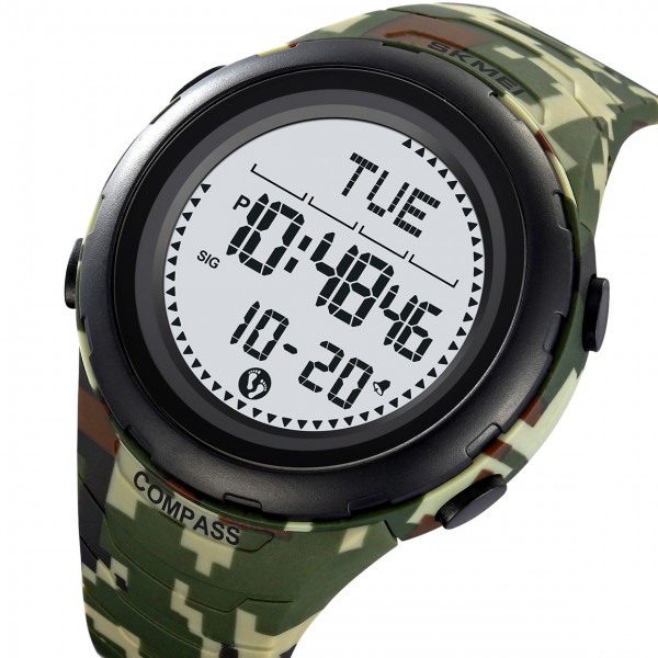 Skmei 2166CMGN Army Green Camouflage - 3591504