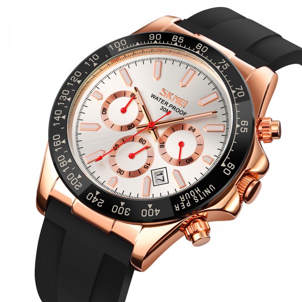Skmei 9275RGSI Rose Gold-Silver - 3591574