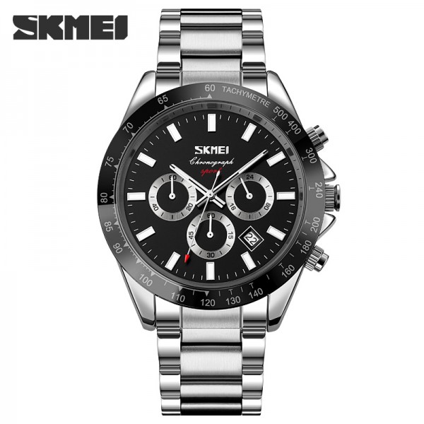 Skmei 9259SIBK Silver-Black - 3591614