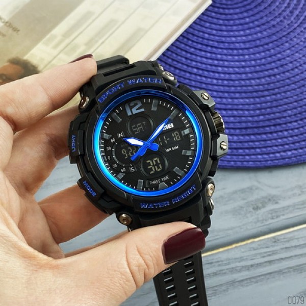 Skmei 1343 Black-Blue - 3590134 Skmei 1343 Black-Blue - 3590134