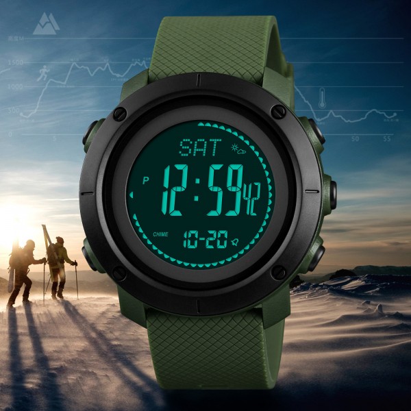 Skmei 1418AG Army Green + Compass - 3590144 Skmei 1418AG Army Green + Compass - 3590144