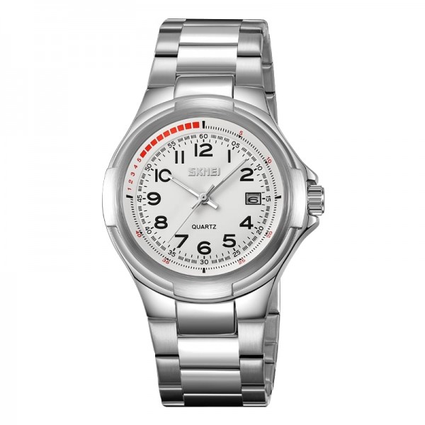 Skmei 9320SIWT Silver-White - 3591774