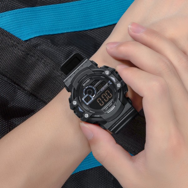 Skmei 1778BKBK Black-Black STOPPED - 3590454 Skmei 1778BKBK Black-Black STOPPED - 3590454