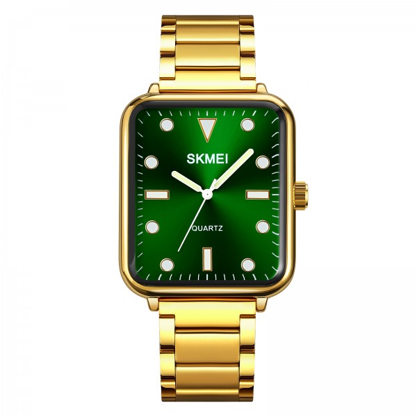 Skmei 1955GDGN-SP Gold-Green Sun Pattern - 3590594