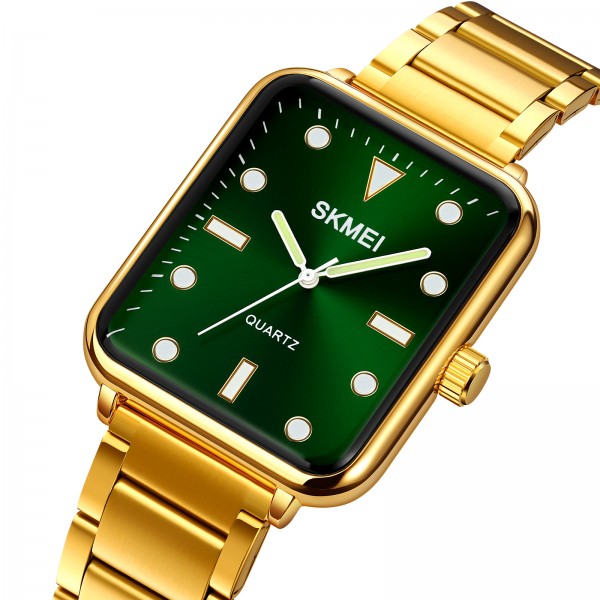 Skmei 1955GDGN-SP Gold-Green Sun Pattern - 3590594