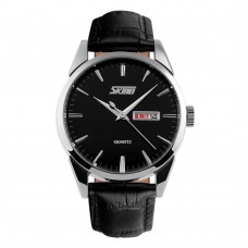 Skmei 9073SIBK-B Silver-Black men SALE