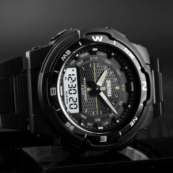 Skmei 1370BKWT Black-White SALE - 3590634