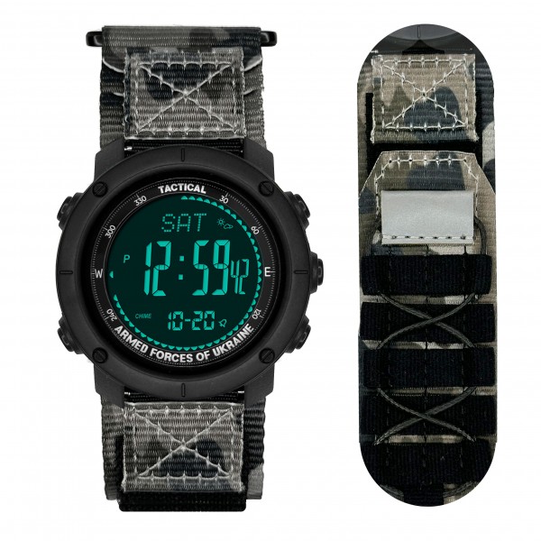 Awarder 036 Nylon Pro Black-Camo Green - 1202-0104-29
