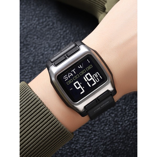 Skmei 2193SIBK Silver-Black - 3591144