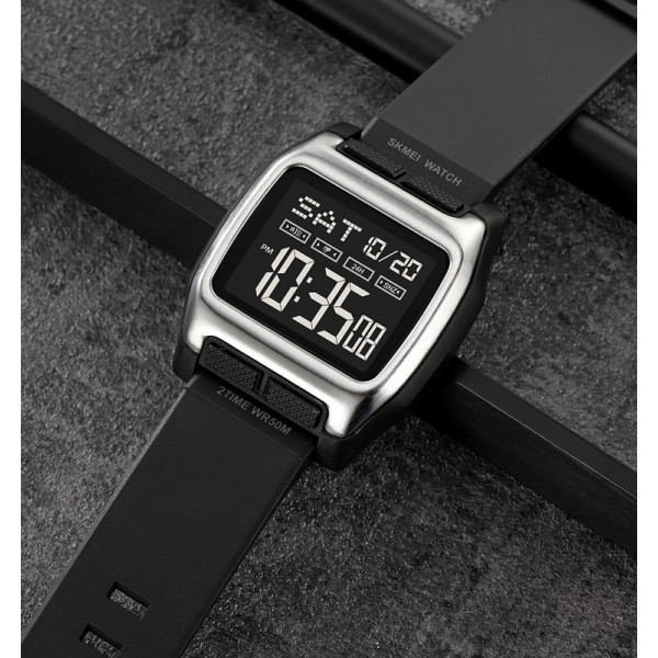 Skmei 2193SIBK Silver-Black - 3591144