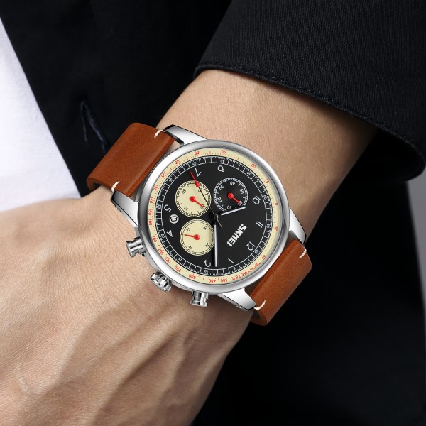 Skmei 9318BEBN Beige-Brown - 3591214 Skmei 9318BEBN Beige-Brown - 3591214