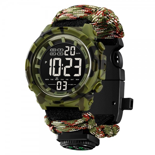 Skmei 1845NCMAG Camo Green - 3591384