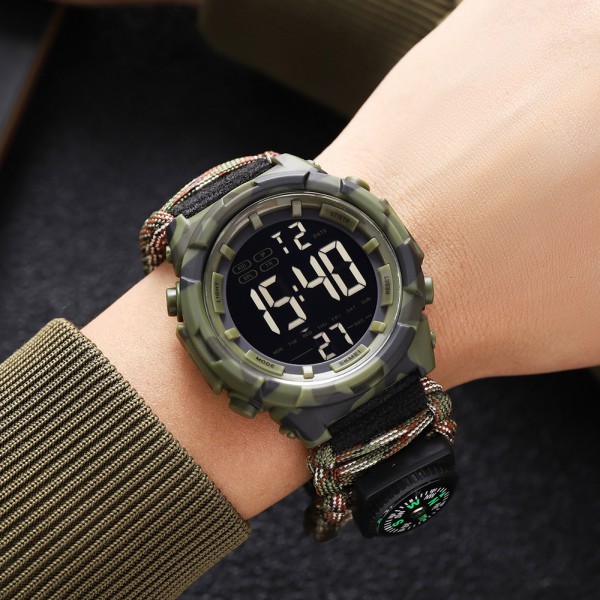 Skmei 1845NCMAG Camo Green - 3591384