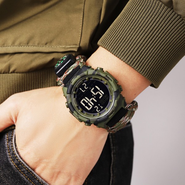 Skmei 1845NCMAG Camo Green - 3591384