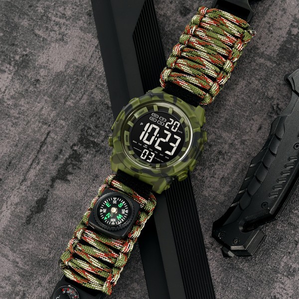 Skmei 1845NCMAG Camo Green - 3591384