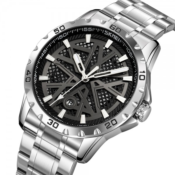 Skmei 9337SIBK Silver-Black - 3591404 Skmei 9337SIBK Silver-Black - 3591404