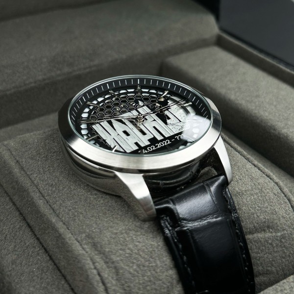 Awarder Незламний Харків Silver-Black Automatic - 1202-0038-29