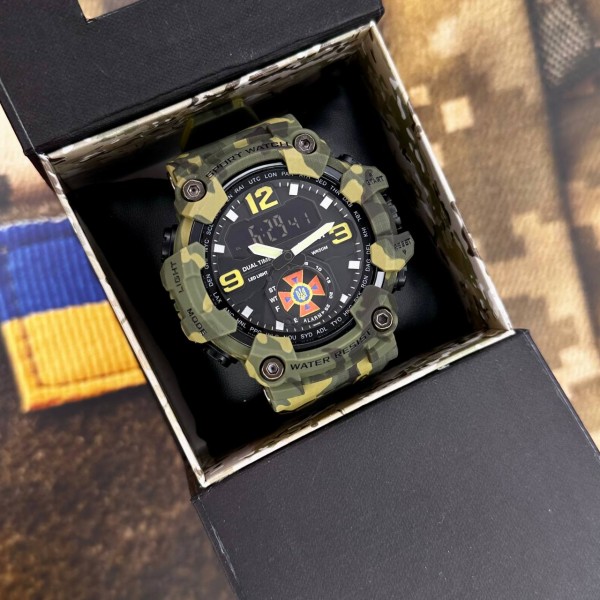 Patriot 004CMGRDSNS ДСНС Зелений камуфляж + Коробка. - 1201-0128-30