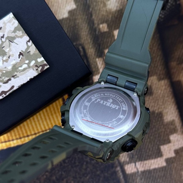Patriot 004CMGRDSNS ДСНС Зелений камуфляж + Коробка. - 1201-0128-30