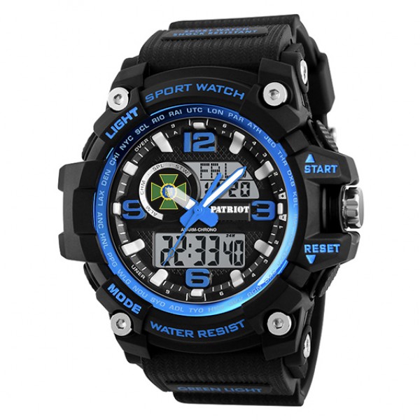 Patriot 012BUBKDPS ДПС Чорні з синім + Коробка - 1201-0172-30