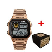 Patriot 011RGUAGD Тризуб золото Рожеве Золото + Коробка.