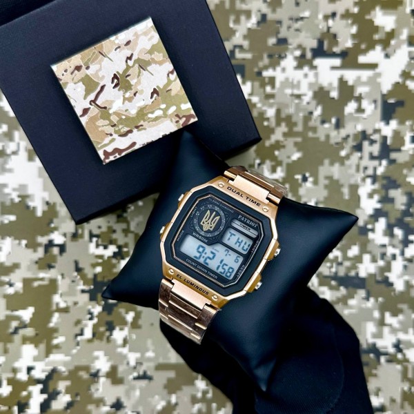 Patriot 011RGUAGD Тризуб золото Рожеве Золото + Коробка. - 1201-0232-30 Patriot 011RGUAGD Тризуб золото Рожеве Золото + Коробка. - 1201-0232-30