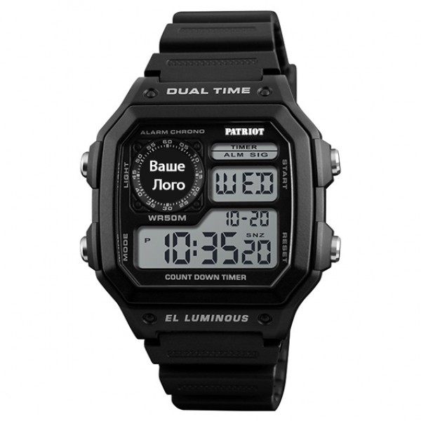 Patriot 010BK Ваше лого Чорні + Коробка - 1201-0257-30 Patriot 010BK Ваше лого Чорні + Коробка - 1201-0257-30