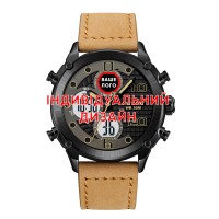 Awarder 017 Black-White-Light Brown Индивидуальный дизайн