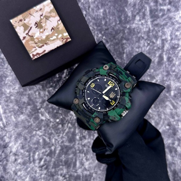 Patriot 006CMGRUAGD Тризуб золото Зелений камуфляж + Коробка. - 1201-0293-30 Patriot 006CMGRUAGD Тризуб золото Зелений камуфляж + Коробка. - 1201-0293-30