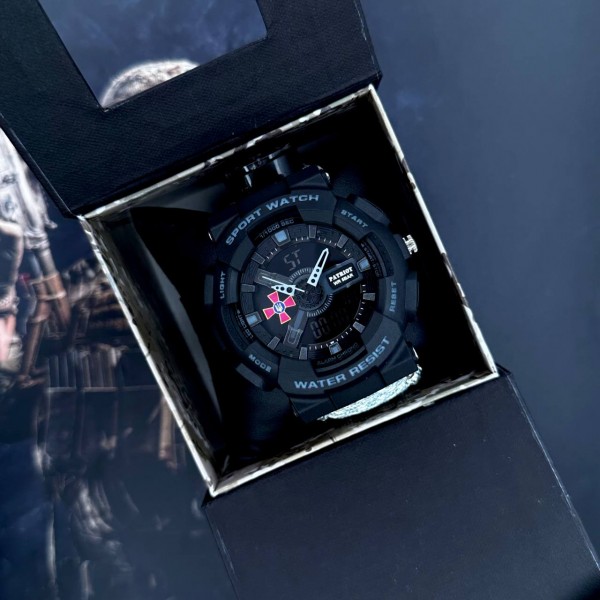 Patriot 005BKSU ЗСУ Чорні Паракордовий ремінець ACU + Коробка - 1201-0321-30 Patriot 005BKSU ЗСУ Чорні Паракордовий ремінець ACU + Коробка - 1201-0321-30