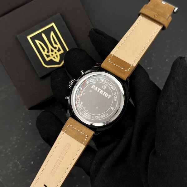 Patriot 016 Black-Brown Тризуб золото - 1201-0365-30 Patriot 016 Black-Brown Тризуб золото - 1201-0365-30