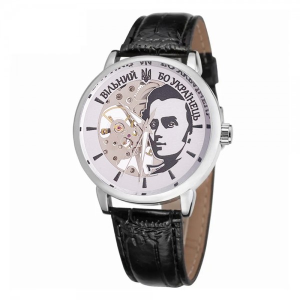 Patriot 022 Silver-Black Mechanic Вільний бо Українець - 1201-0390-30 Patriot 022 Silver-Black Mechanic Вільний бо Українець - 1201-0390-30