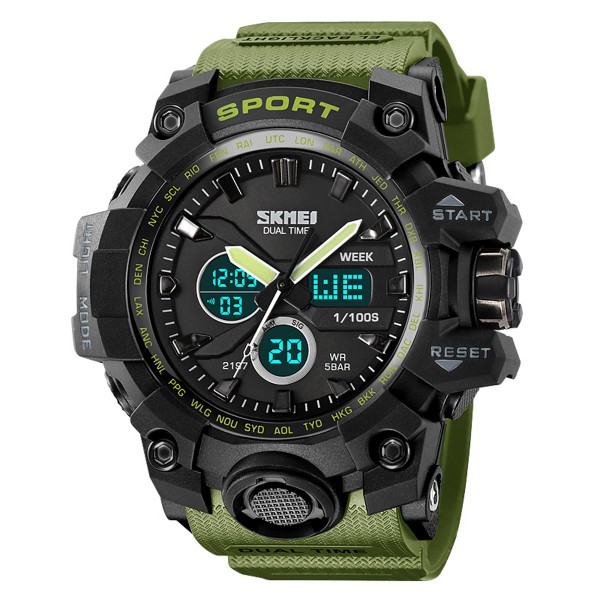 Skmei 2197AG Army Green - 3591515