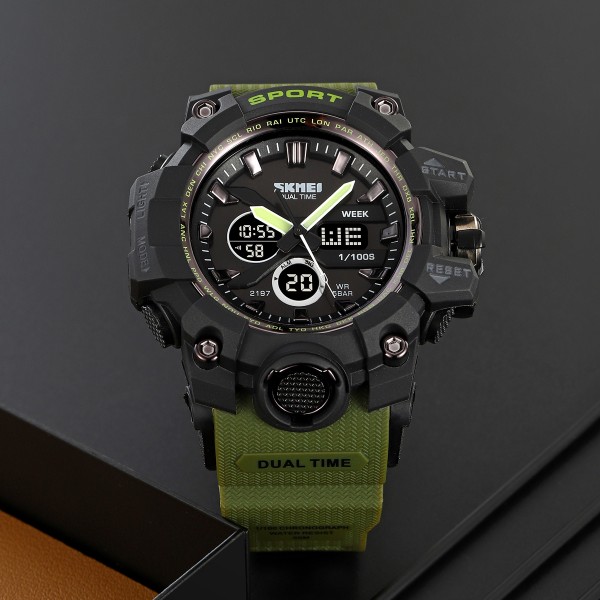 Skmei 2197AG Army Green - 3591515