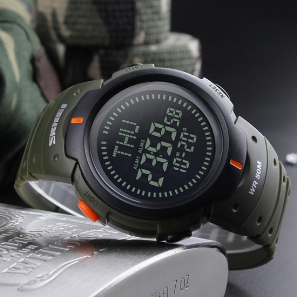 Skmei 1231AG Military Smart Watch + Compass - 3590125 Skmei 1231AG Military Smart Watch + Compass - 3590125
