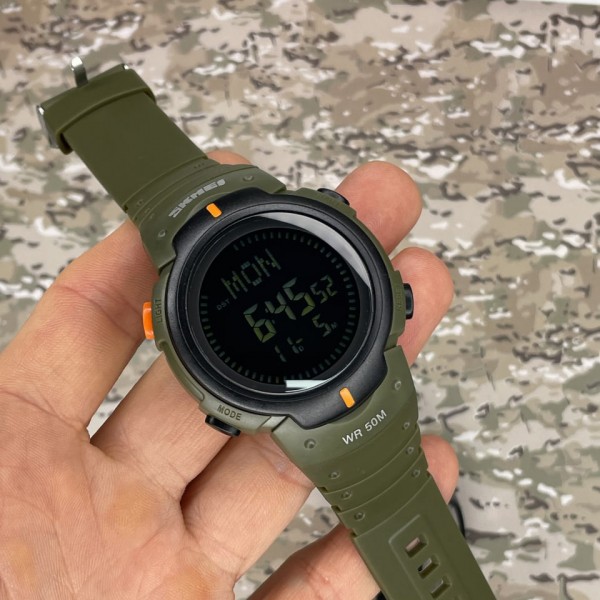 Skmei 1231AG Military Smart Watch + Compass - 3590125 Skmei 1231AG Military Smart Watch + Compass - 3590125