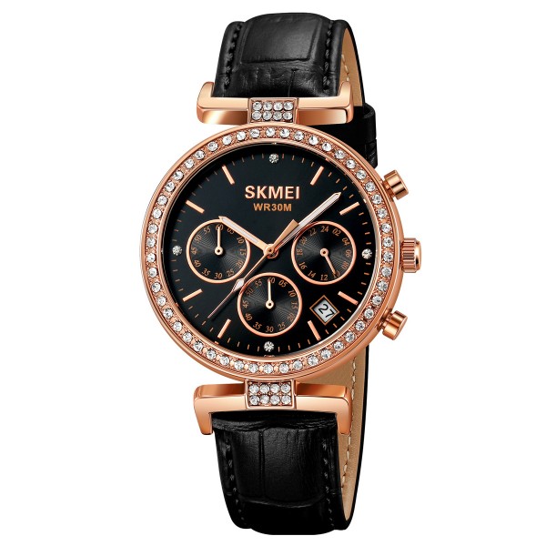 Skmei 2089RGBK Rose Gold-Black - 3591625