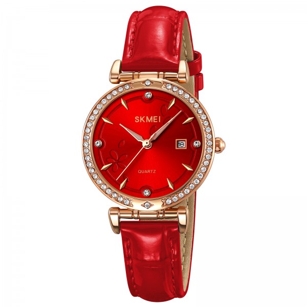 Skmei 2169RGRD Rose Gold-Red - 3591705