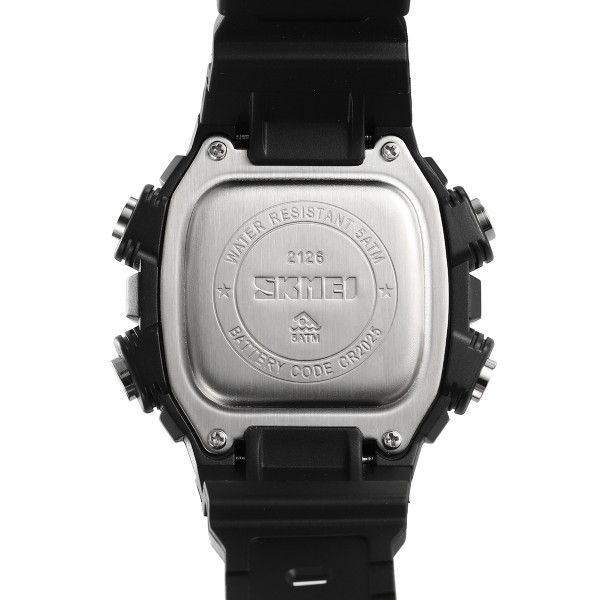 Skmei 2126SIBK Silver-Black - 3591715