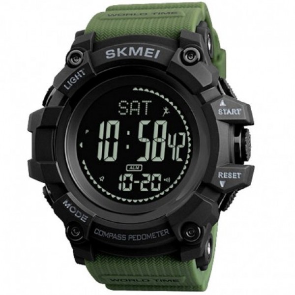 Skmei 1356AG Army Green + Compass - 3590185
