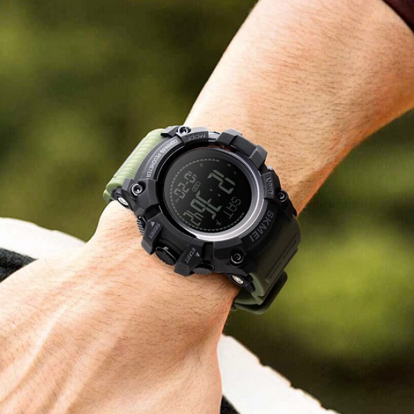 Skmei 1356AG Army Green + Compass - 3590185 Skmei 1356AG Army Green + Compass - 3590185