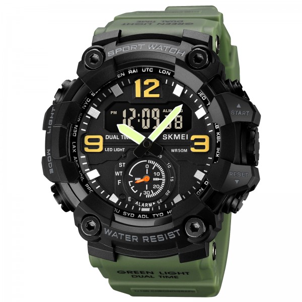 Skmei 1965AG army green. - 3590205