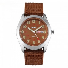Skmei 9112BN Silver-Brown